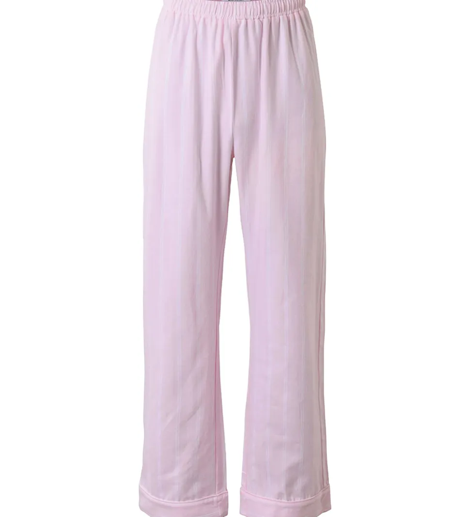 Hound Natbukser - Rosa/Hvidstribet