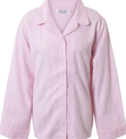 Hound Natskjorte - Rosa/Hvidstribet