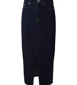 Hound Nederdel - Maxi Denim - Dark Blue Used