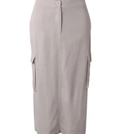 Hound Nederdel - Viskose/Hør - Bone White