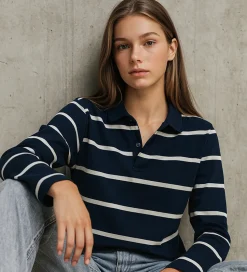 Hound Polobluse - Rugby - Navy