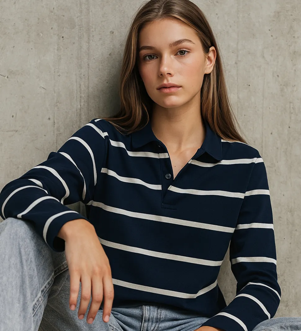 Hound Polobluse - Rugby - Navy