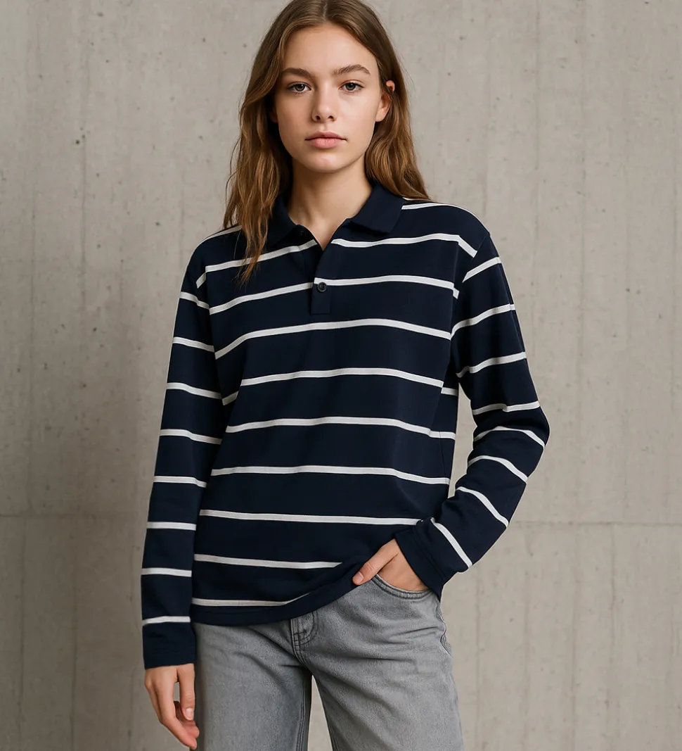 Hound Polobluse - Rugby - Navy