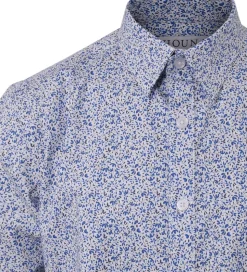 Hound Skjorte - Hvid m. Blomster