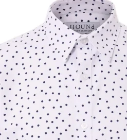 Hound Skjorte - Hvid m. Prikker