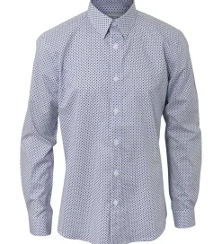 Hound Skjorte - Hvid/Mørkeblå