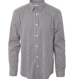 Hound Skjorte - Sort/Hvidstribet