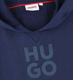 HUGO Hættetrøje - Medieval Blue