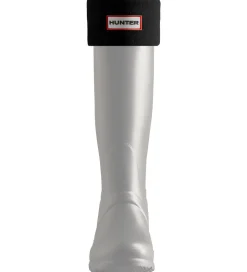 Hunter Fleece Støvlestrømper - Lang - Black