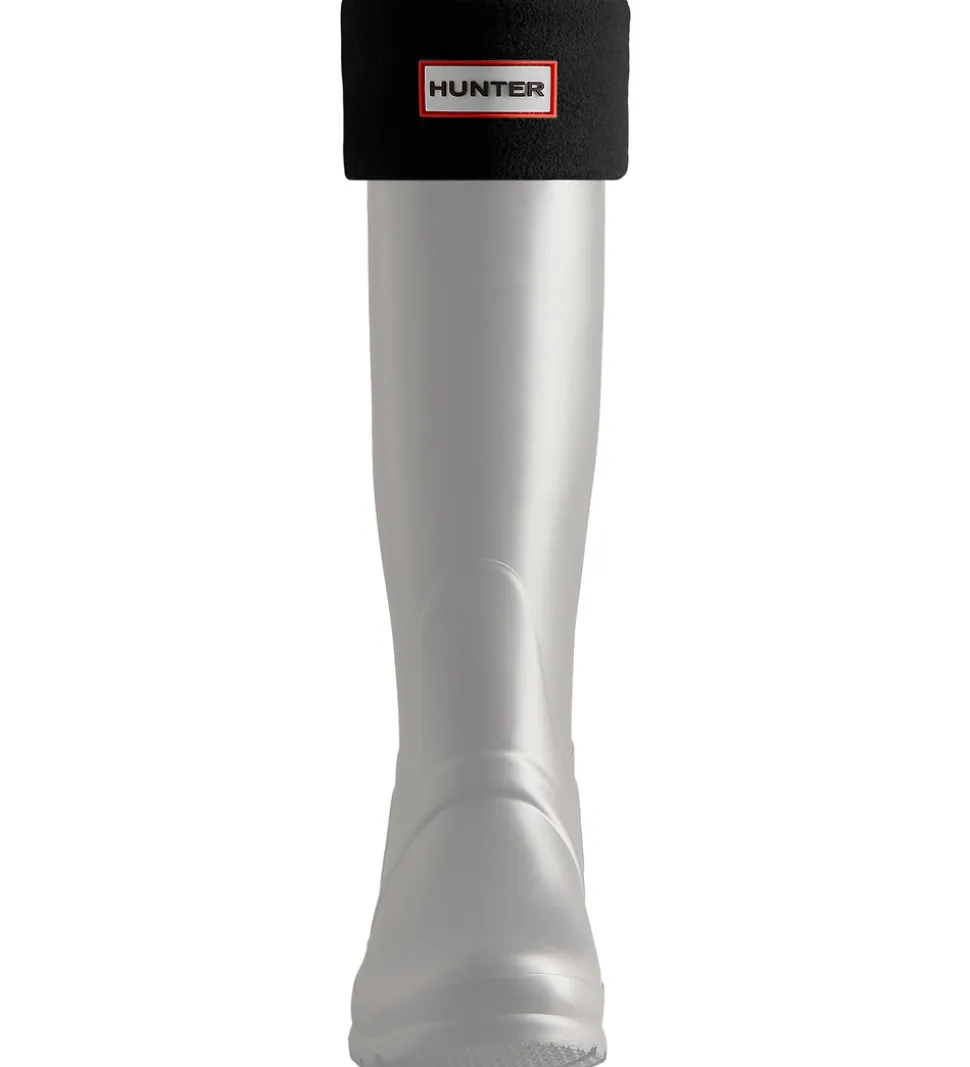 Hunter Fleece Støvlestrømper - Lang - Black