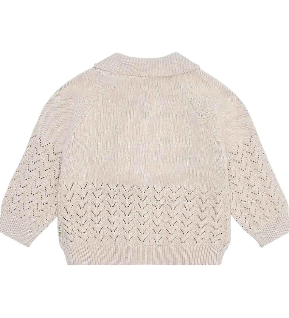 Hust and Claire Cardigan - Strik - Cilja Embroidery - French Oak