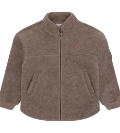 Hust and Claire Fleecejakke - Emi - Uld - Deer Melange