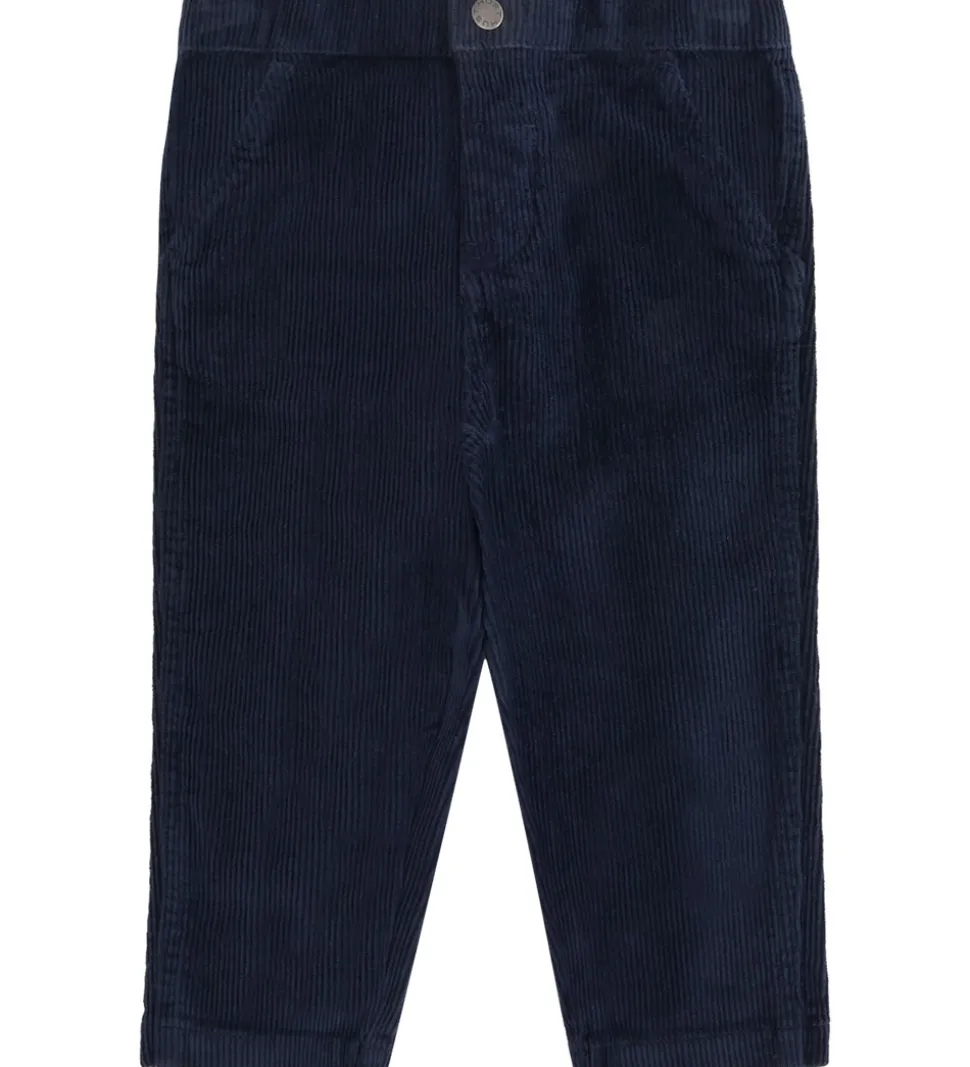 Hust and Claire Fløjlsbukser - HCTage - More Navy