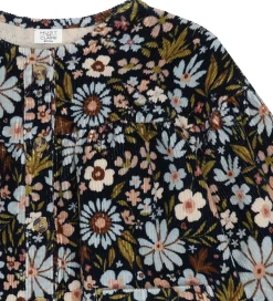 Hust and Claire Fløjlskjole - HCKaroline - Light Blue/Navy m. Bl