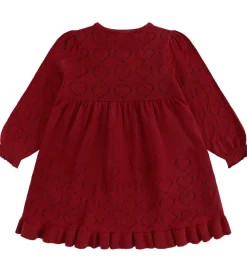 Hust and Claire Kjole - Strik - HCKarina - Teaberry m. Hulmønste