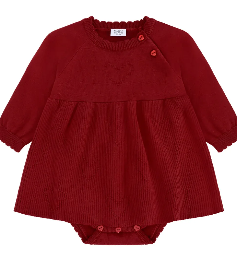 Hust and Claire Kjolebody - Strik - HCKlara - Teaberry m. Hjerte