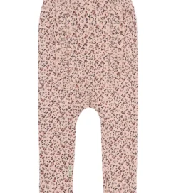 Hust and Claire Leggings - HCLaerke - Rugby Tan m. Blomster