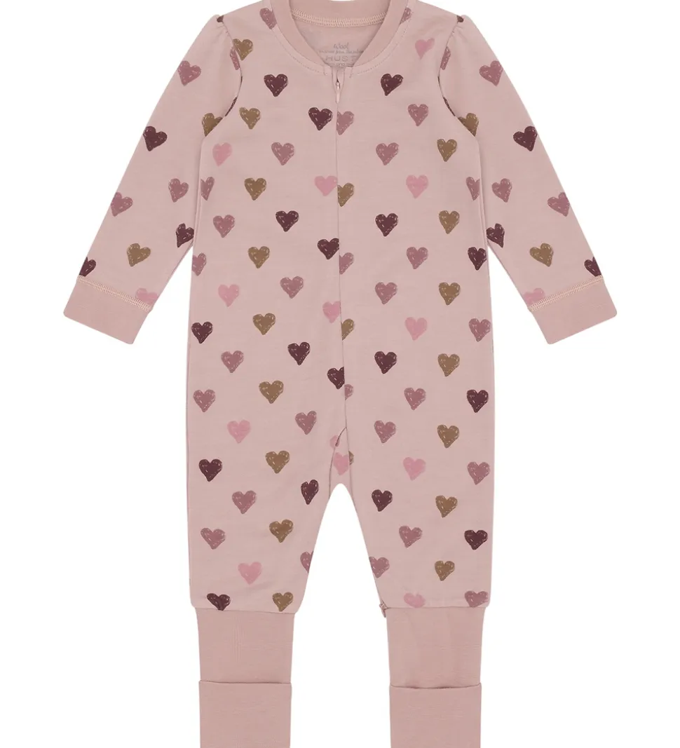 Hust and Claire Natdragt - Uld/Bambus Viskose - HCManu Hearts Pu