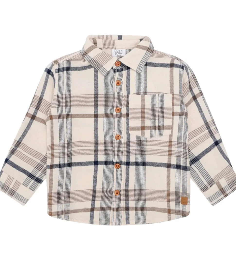 Hust and Claire Skjorte - HCRavn - Kit m. Tern