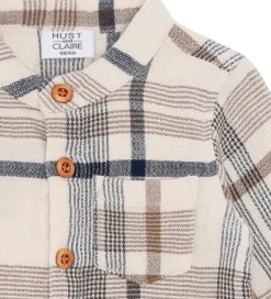 Hust and Claire Skjortebody l/æ - HCBertil - Kit m. Tern