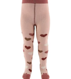 Hust and Claire Strømpebukser - HCFrankie - Adobe Rose m. Hjerte