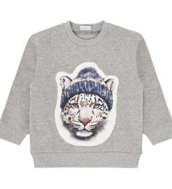 Hust and Claire Sweatshirt - HCSejer - Tile Grey Melange m. Tige