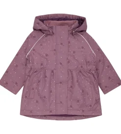 Hust and Claire Vinterjakke - HCObia - Pale Mauve m. Hjerter/Bal