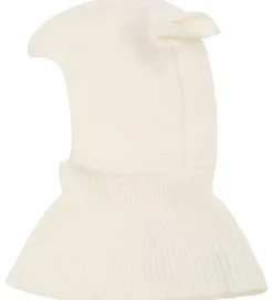 Huttelihut Elefanthue - Uld - 1-lags - Off-white m. Ører