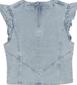Indian Blue Jeans Top - Light Denim Blue