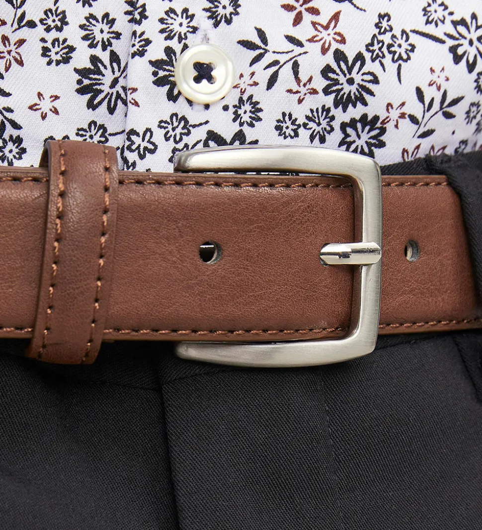 Jack & Jones Bælte - Noos - JacAnton - Cognac