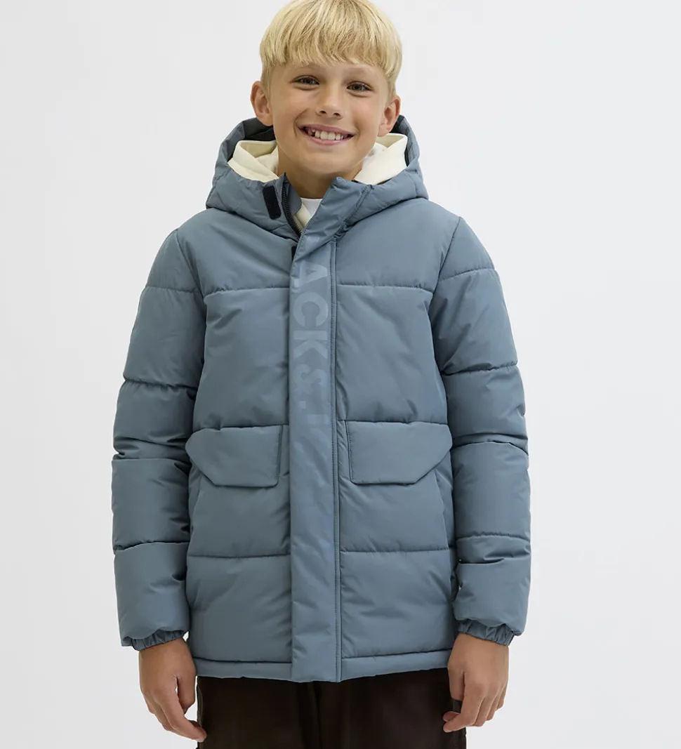 Jack & Jones Dynejakke - JcoSpeed - Stormy Weather/TONE IN TONE