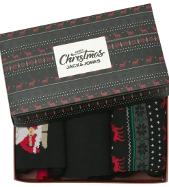 Jack & Jones Gaveæske - Strømper - JacXmas - Sort