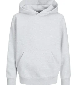 Jack & Jones Hættetrøje - JjEurban - White Melange