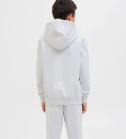 Jack & Jones Hættetrøje - JjEurban - White Melange