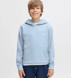 Jack & Jones Hættetrøje - JjeBrandes - Chambray Blue