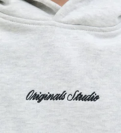 Jack & Jones Hættetrøje - Noos - JorNorrebro - White Melange