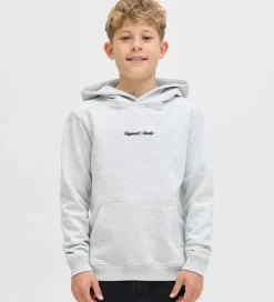 Jack & Jones Hættetrøje - Noos - JorNorrebro - White Melange