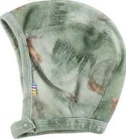 Joha Babyhjelm - Uld - Grøn m. Skov