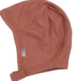 Joha Babyhjelm - Viskose/Bambus - Rødbrun