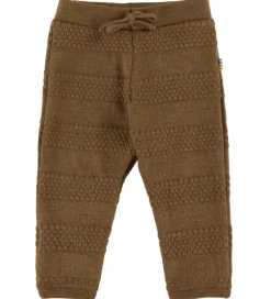 Joha Bukser - Strik - Uld - Varm Brun