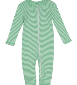 Joha Heldragt - Rib - Uld/Silke - Off White/Grøn