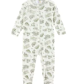 Joha Heldragt - Uld/Silke - Off White m. Træer