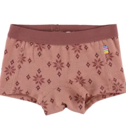 Joha Hipsters - Uld/Bomuld - Rose m. Snefnug