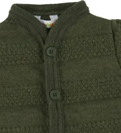 Joha Køredragt - Strik - Uld - Mos Grøn