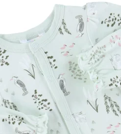 Joha Natdragt - Viskose/Bambus - Mynte m. Svane