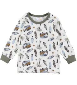 Joha Nattøj - Off White m. Print