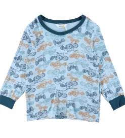 Joha Nattøj - Viskose/Bambus - Blå m. ATV