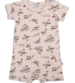 Joha Sommerdragt - Viskose/Bambus - Lyserød m. Ænder