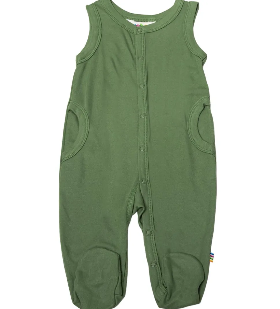 Joha Sparkedragt - Bambus - Støvet Grøn