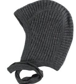 Joha Strik Babyhjelm - BabyUld - Koksgrå